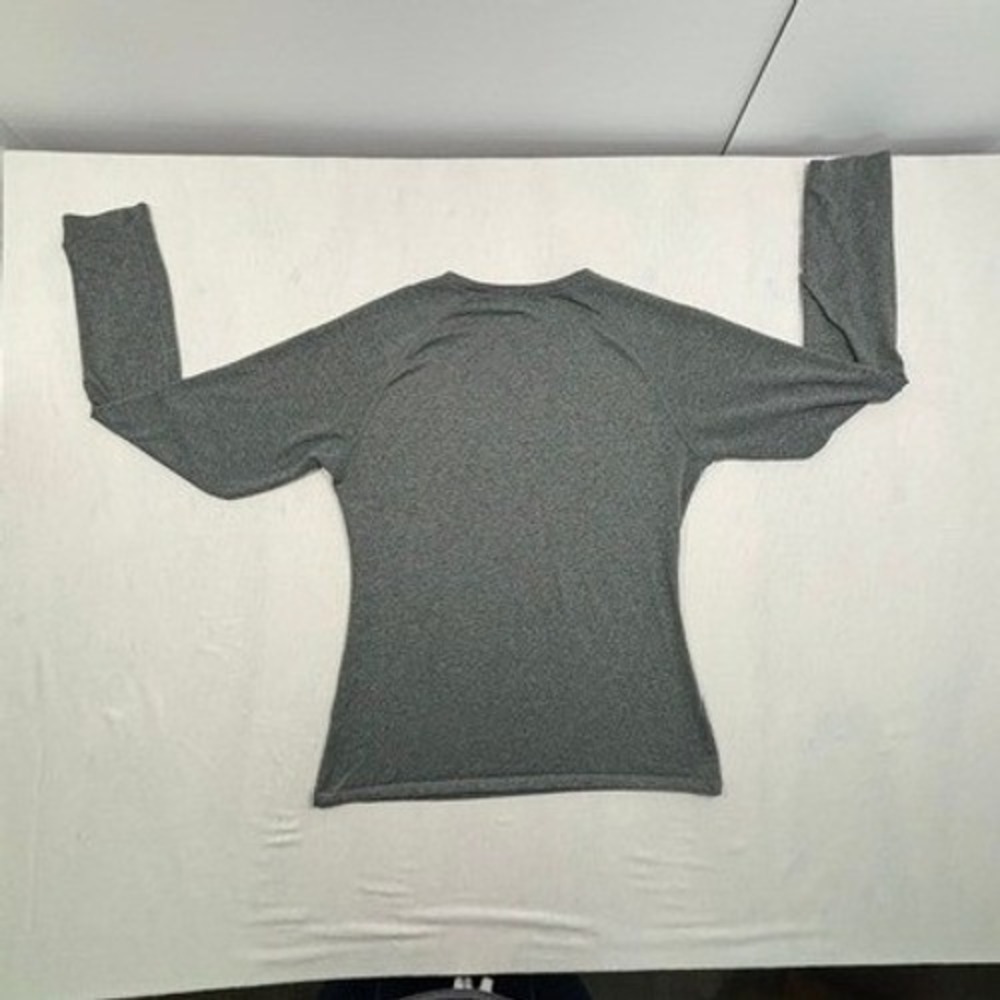 The North Face Womens Grey Long Sleeve Active Training Top Size S/P